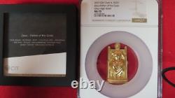 022 Cook Islands 3 ounce Silver Greek God Zeus NGC MS70