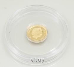 $1 Cook Islands 100 Years Indian Head. 5 Gram. 99999 Fine Gold Coin 2008
