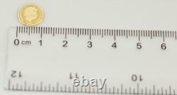 $1 Cook Islands 100 Years Indian Head. 5 Gram. 99999 Fine Gold Coin 2008