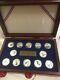 12pc 1996-98 Cook Islands US national park foundation wildlife Silver Coin Set