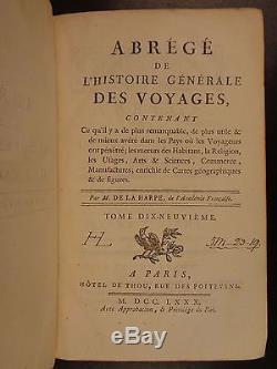 1780 Voyages POLYNESIA Captain Cook Islands Tahiti Pacific Ocean Patagonia 1sted