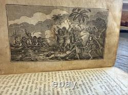 1831 Sandwich Islands Hawaii History Mission Cook Map Plates Sunday School RARE