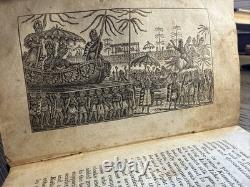 1831 Sandwich Islands Hawaii History Mission Cook Map Plates Sunday School RARE