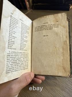 1831 Sandwich Islands Hawaii History Mission Cook Map Plates Sunday School RARE