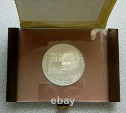 1974 COOK ISLANDS 50 DOLLARS CHURCHILL PROOF STERLING SILVER with COA 3 Oz