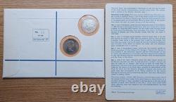 1974 Cook Islands Silver Coin & FDC, Hutt Series 127 Churchill Centenary #23/350