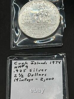 1974 cook islands proof set