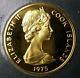 1975 Cook Islands $100 Proof Gold Coin Captain James Hook 900 Fine Gold
