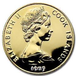 1975 Cook Islands Gold $100 BU SKU#34361