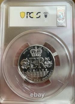 1977 Cook Islands $25 PCGS PL66 Queen 25th Anniversary Silver Coin