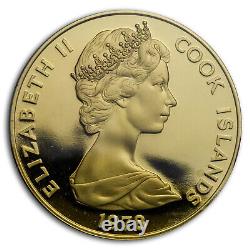 1978 Cook Islands Gold $200 Captain James Cook Proof SKU#57762