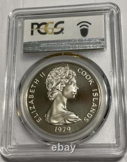 1979FM $1 Cook Islands Dong Dollar Polynesian God Tangaroa PCGS PR69DCAM KM-7