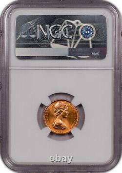 1983 Cook Islands 1 One Cent Ngc Ms 66 Rd Unc Bu Finest Known Worldwide
