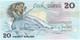 1987 Cook Islands 20 Dollars Banknote P# 5a Davis UNC # 34804