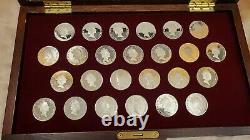 1988 Cook Islands The Coins Of Great Explorers Silver Coin Set & Key Rare