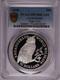 1990 COOK ISLANDS Silver 50 Dollars Eagle Owl Endangered Wildlife PCGS PR70 DCAM