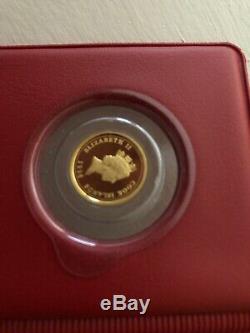 1996 MICKEY DISNEY 3 grams. 9999 pure GOLD COLOURED COIN COOK ISLANDS