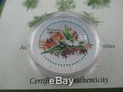 1999 Cook Islands The Threatened Species Australian Flora Silver Coin Series