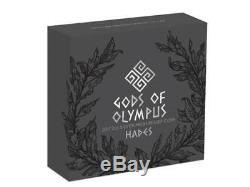 2 $ Dollar Gods of Olympus Hades High Relief Cook Islands 2 oz Silber 2017
