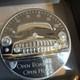 2 OZ SILVER 999 OPEN ROADS 10 Dollari Cook Islands 2021 BLACK PROOF