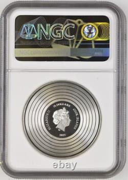 2 Oz Silver Coin 2023 Cook Islands Iron Maiden Piece of Mind NGC PF 70 UCAM FR