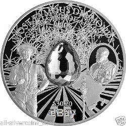 2 oz Silver Proof Great Star of Africa (Diamond) Coin $10 2015 Cook Islands