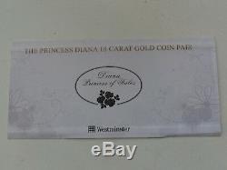 2 x 2007 COOK ISLANDS GOLD PROOF 100 DOLLARS- 40 grams/ 18 Carat gold