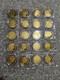(20) 2019 Cook Islands INDIAN BUFFALO $5 200mg. 9999 Fine Gold Coin, Sheet