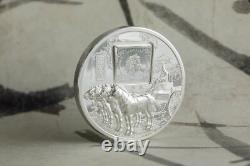 $20 2021 Cook Islands Terracotta Warriors Ag 3oz