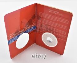2002 Cook Islands 1 Dollar Crown Jewels Silver Locket Coin Orig Packaging 7291