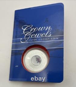 2002 Crown Jewels Silver. 80 Oz. 999 Cook Islands