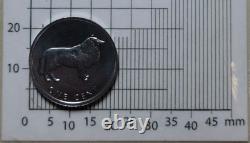 2003 Cook Islands One 1 Cent Coin- Collie Animal Series Unc Elizabeth II