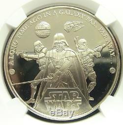 2005 Cook Islands $1 Star Wars 30th Anniversary PF69 UC NGC Coin RARE