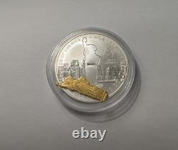 2006 Cook Islands US Liberty Statue Monument Fine Silver 1 Oz Coin #4155/5000 3D