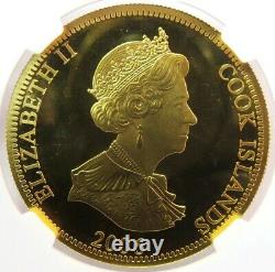 2006 Gold Cook Islands 250 Minted $50 Henry VIII Coin Ngc Proof 68 Uc
