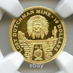 2006 Lost Ducthman Gold Mine / G$10 Cook Island / NGC PR-67 Ultra Cameo POP 3