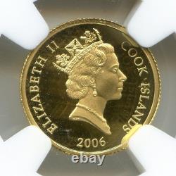 2006 Lost Ducthman Gold Mine / G$10 Cook Island / NGC PR-67 Ultra Cameo POP 3