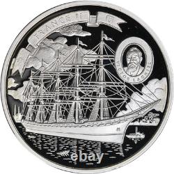 2008 Cook Islands 6 x 28.2 Gram Silver TALL SHIPS Proof Set 99.9% with Box & C
