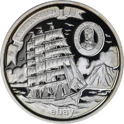 2008 Cook Islands 6 x 28.2 Gram Silver TALL SHIPS Proof Set 99.9% with Box & C