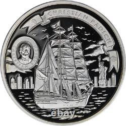 2008 Cook Islands 6 x 28.2 Gram Silver TALL SHIPS Proof Set 99.9% with Box & C