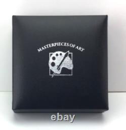 2009 Cook Island Mona Lisa Masterpiece of Art 3 oz Silver Coin