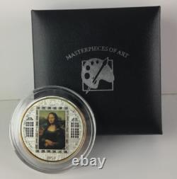 2009 Cook Island Mona Lisa Masterpiece of Art 3 oz Silver Coin