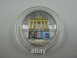 2009 Cook Islands 3 oz silver $25 20th Anniversary Fall of the Berlin Wall PROOF