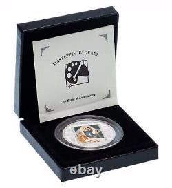 2009 Cook Islands Masterpieces of Art Raphael Sistine Madonna 3 Oz Silver Coin