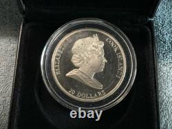 2009 Cook Islands Masterpieces of Raffaello Sanzio $20 Silver Coin 3oz Proof