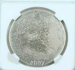 2009 Cook Islands Silver $5 40th Anniv Apollo 11 Moon Meteorite Ngc Pf 69 Matte