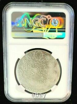 2009 Cook Islands Silver $5 40th Anniv Apollo 11 Moon Meteorite Ngc Pf 69 Matte