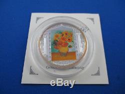 2010 $20 Cook Islands. 999 Silver Proof Coin + Swarovski MASTERPIECES OF ART