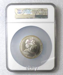 2010 Cook Islands $20-GOLDEN HELMET, NGC PF67 ULTRA CAMEO 3OZ 999 Silver Coin
