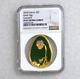 2010 Cook Islands $5- IMPERIAL EGG -GREEN NGC PF67 ULTRA CAMEO Silver Coin